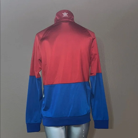 Adidas Men's Red and Blue Lightweight Jacket - Picture 6 of 13